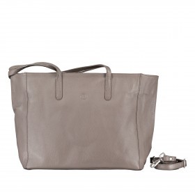 Shopper mit Zusatzriemen Mid Grey
