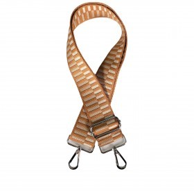 Schulterriemen Balken Silberkarabiner Camel