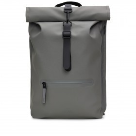 Rucksack Rolltop mit Laptopfach 16 Zoll Grey