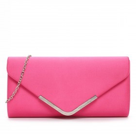 Umhängetasche / Clutch Amalia Dark Pink