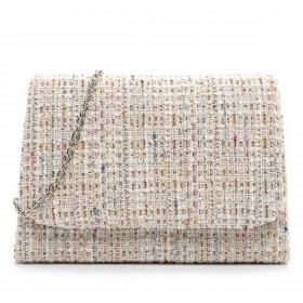 Umhängetasche / Clutch Amalia Beige