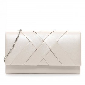 Umhängetasche / Clutch Amalia Champagner