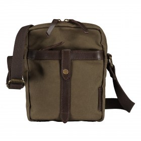 Umhängetasche City Canvas Antoni CC-12550 Olive Brown