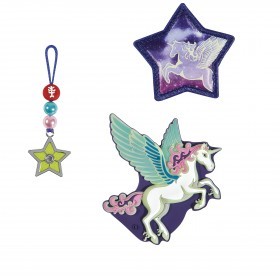 Sticker / Anhänger für Schulranzen Magic Mags Pegasus Night Nuala