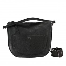 Beuteltasche Dalia Clara Big Black Nickel