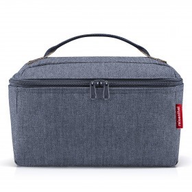 Kosmetikkoffer Beautycase Herringbone Dark Blue