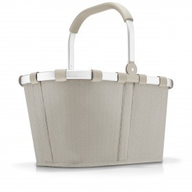 Einkaufskorb Carrybag Herringbone Sand