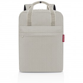 Rucksack Allday Backpack M mit Laptopfach 15 Zoll Herringbone Sand