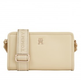 Tommy Hilfiger Geldbörse Element Medium Wallet with Zip Around Beige 