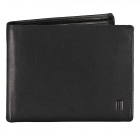 Geldbörse Nappa mit RFID-Schutz Black