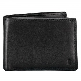 Geldbörse Nappa mit RFID-Schutz Black