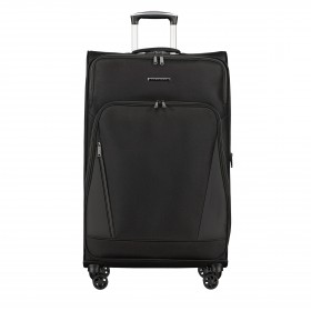 Koffer FLT24 erweiterbar Größe 79 cm Black