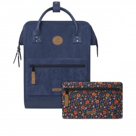 Rucksack Adventurer Medium Indianapolis mit zwei auswechselbaren Vortaschen Dunkelblau