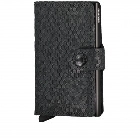 Geldbörse Miniwallet Hexagon Black