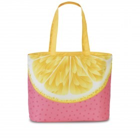 Badetasche mit Kühlfunktion Zitrone
