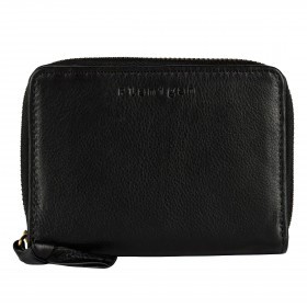 Geldbörse Finja Double Flap Wallet mit RFID-Schutz Black