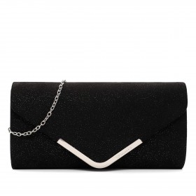 Umhängetasche / Clutch Amalia Black