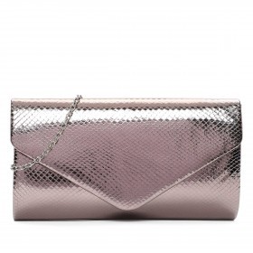 Umhängetasche / Clutch Amalia Dark Silver