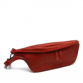Gürteltasche Washed Waxed Pull Up Kruger Red