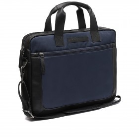 Aktentasche Nylon & Wax Pull Up Narvik Navy