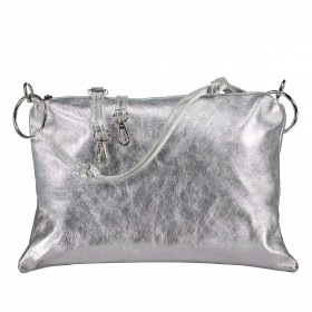 Umhängetasche Metallic Silber