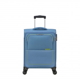 Koffer Air Wave Spinner S IATA-Maß Coronet Blue Lime