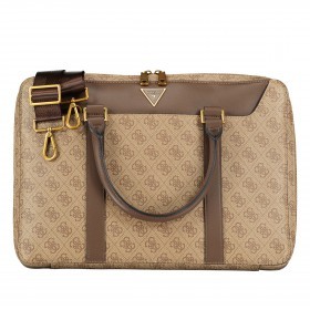 Aktentasche Vezzola Smart 4g-logo Beige Brown