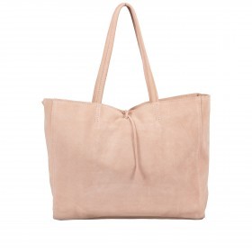 Shopper Velours Rose