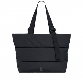 Shopper Puffer Tote Bag Monochrome Black