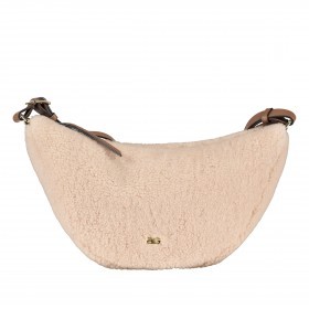 Beuteltasche Shearling By my Side big Beige