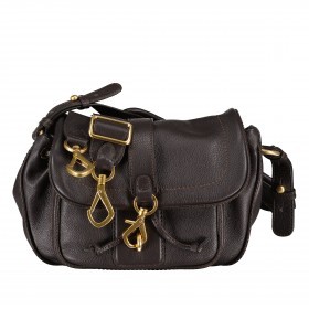Satteltasche Dalia Star Dark Brown