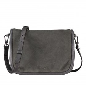 Umhängetasche Willow Crossbody Bag Suede Dark Grey