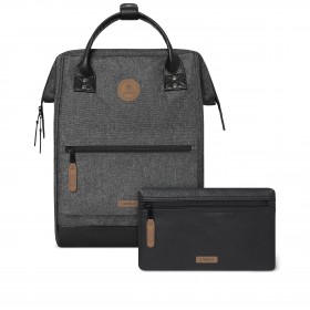 Rucksack Adventurer Medium Luxembourg mit zwei auswechselbaren Vortaschen Anthra