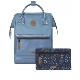 Rucksack Adventurer Medium Bourgas mit zwei auswechselbaren Vortaschen Blue