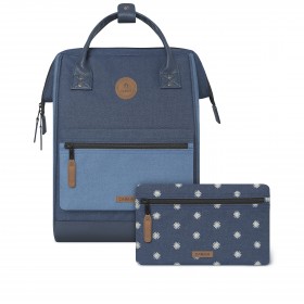 Rucksack Adventurer Medium Sangiljan mit zwei auswechselbaren Vortaschen Hellblau