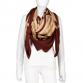 Tuch 4G-Logo Brown Multi