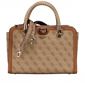 Handtasche Orlina Satchel Latte Logo Brown