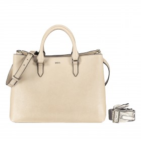 Handtasche Alyce Business Shopper mit zwei Schulterriemen Light Beige