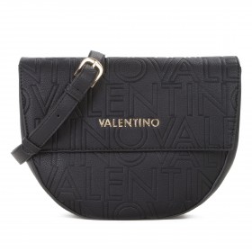 Satteltasche Pansy mit zwei Schulterriemen Nero