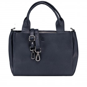 Handtasche Nappa Dunkelblau