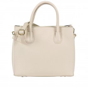 Handtasche mit Goldfittings Beige