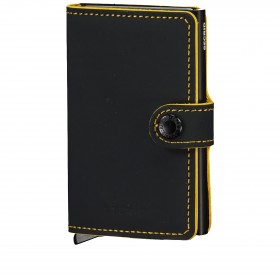 Geldbörse Miniwallet Matte Black Ochre