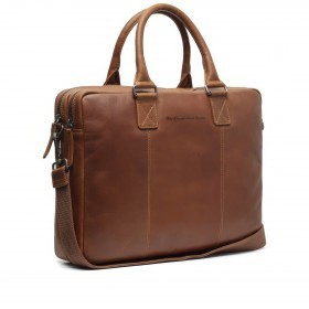 Aktentasche Fabian mit Laptopfach 15 Zoll Cognac