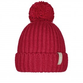 Mütze Joansy mit Bommel Red