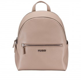 Rucksack Chris Double Zip Backpack Dark Beige