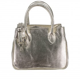 Handtasche Metallic Gold