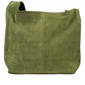 Beuteltasche Velours Oliv