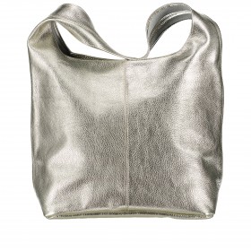 Beuteltasche Metallic Gold