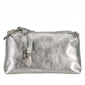 Umhängetasche Metallic Grau