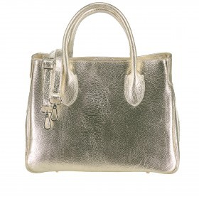 Handtasche Metallic Gold